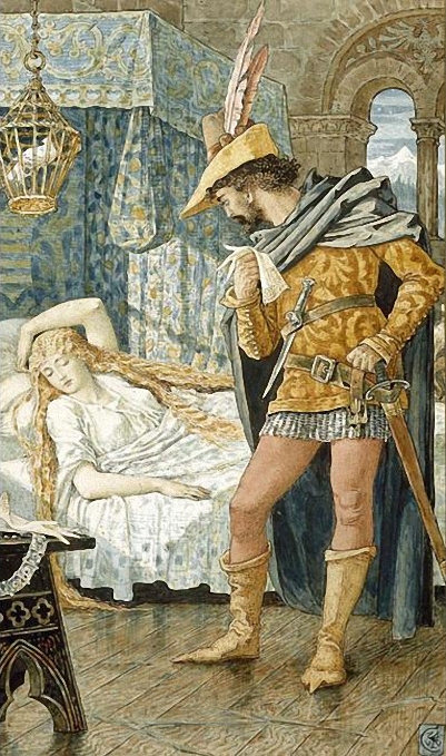 Sleeping Beauty by Walter Crane
